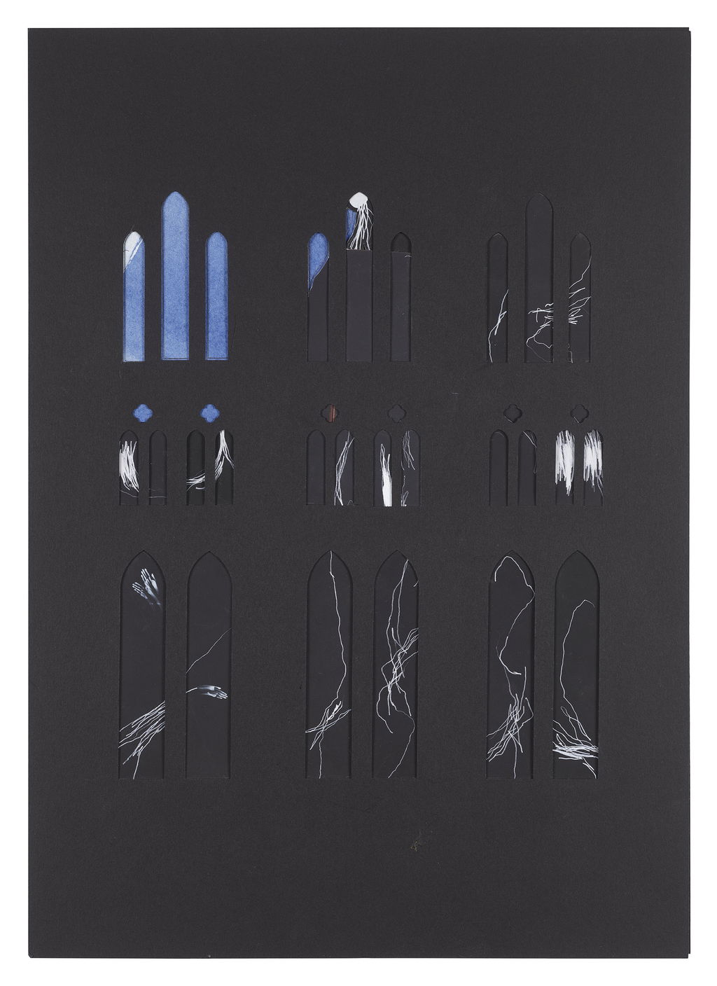 Study for stained glass proposal at Salisbury Cathedral main image