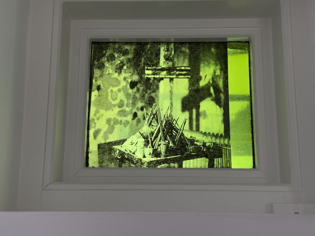 Reece Mews Window (Paintbrushes)