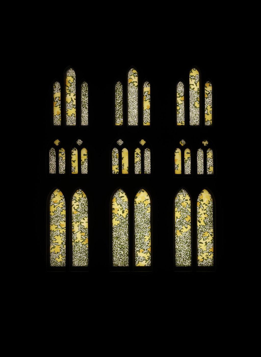 Study for stained glass proposal at Salisbury Cathedral main image