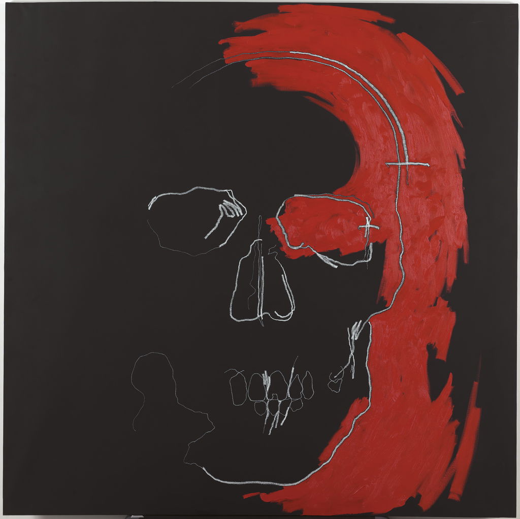 Study for Portrait of Andy Warhol main image