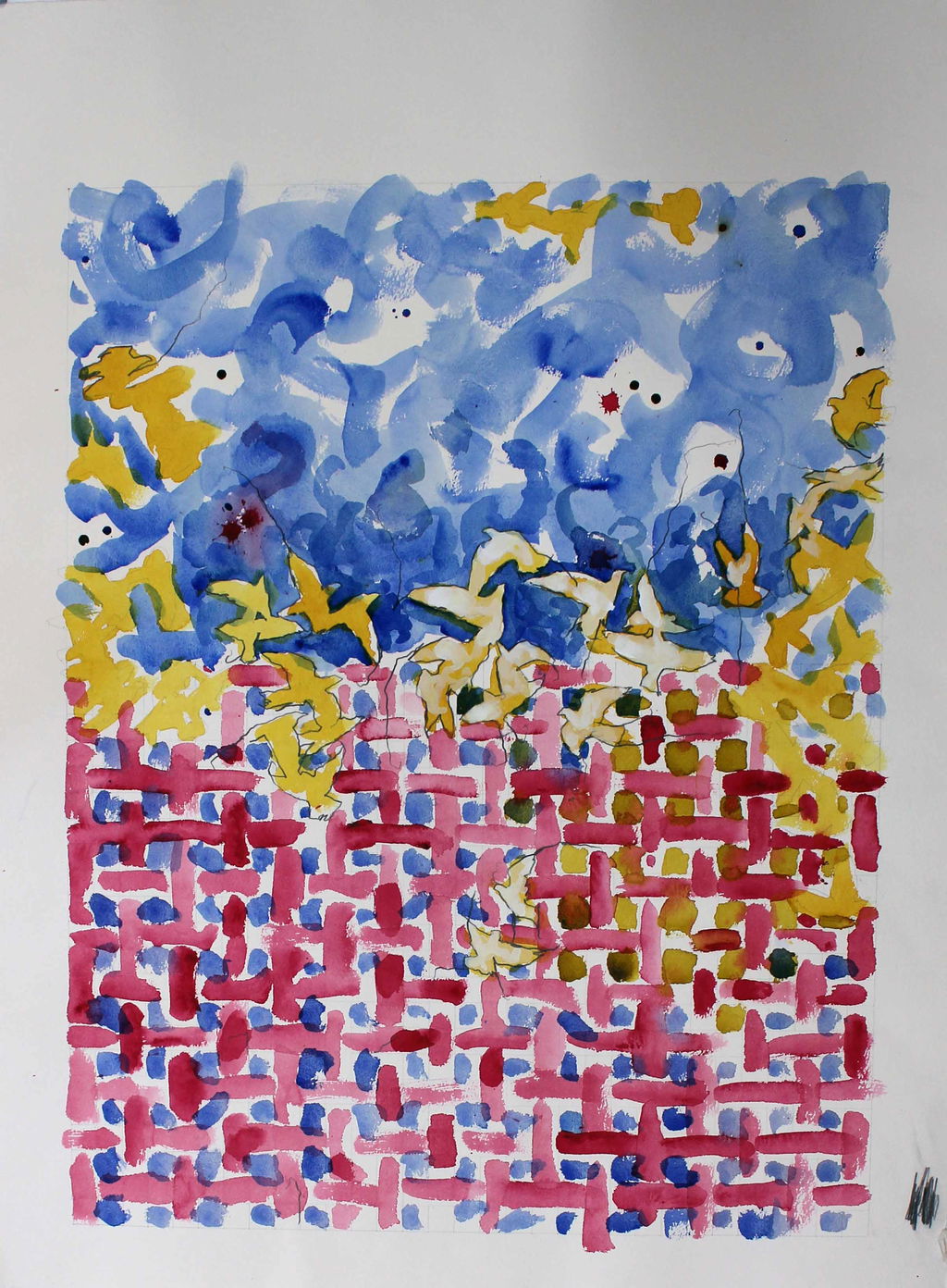 Study for unrealised window after the Bermuda window