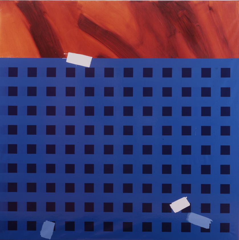 Composition in Blue