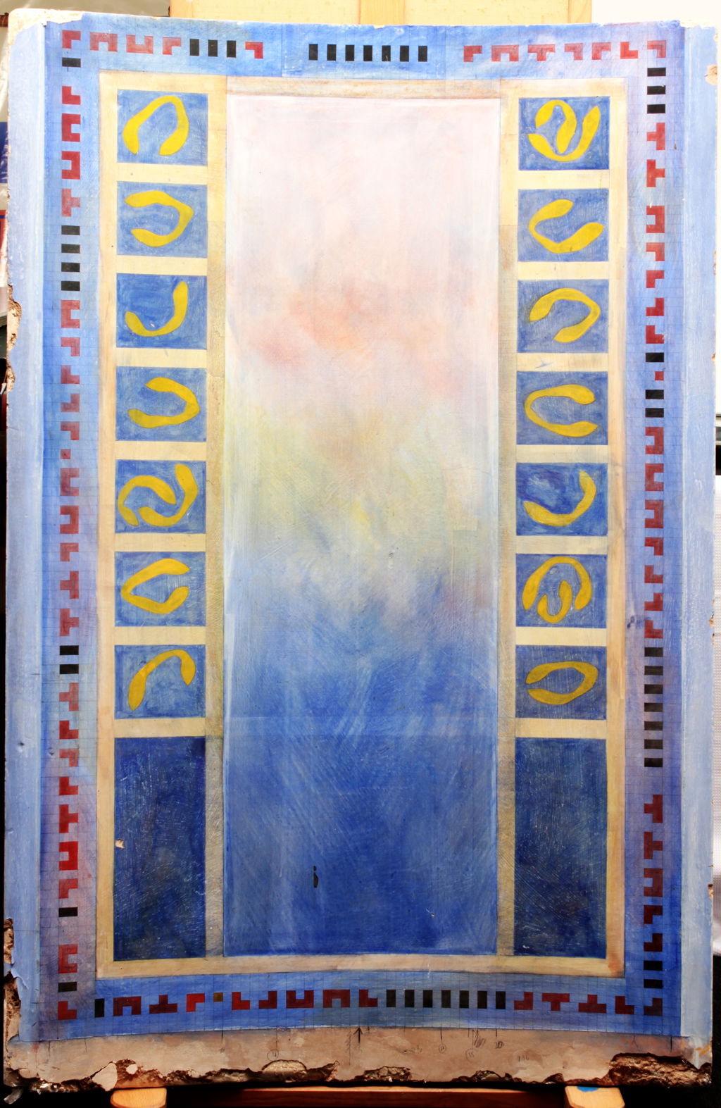 Fresco study for Glebe Palace