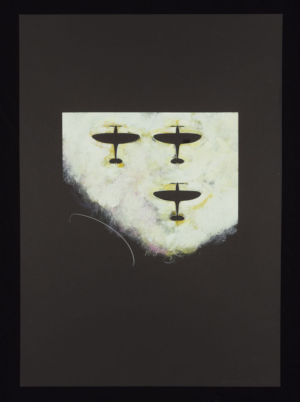 Spitfires on Green - Gold 7 main image