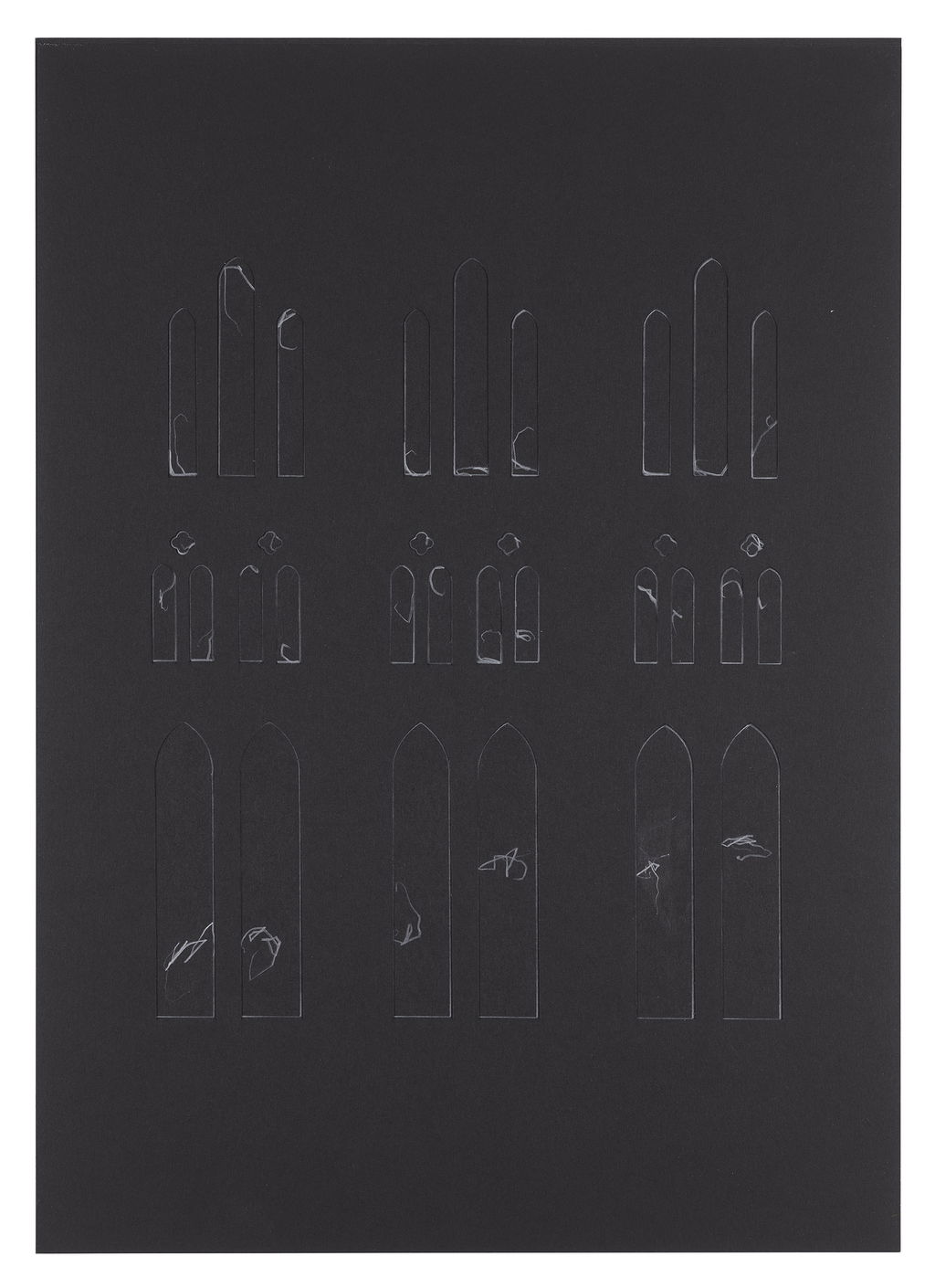 Study for stained glass proposal at Salisbury Cathedral main image
