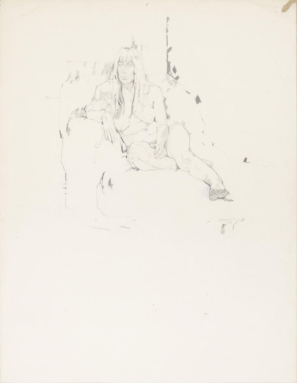 Reclining Female Figure