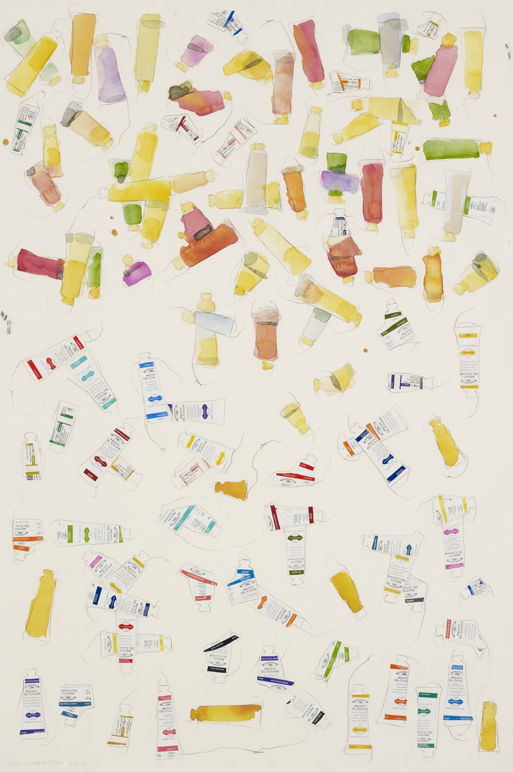 Séance of Paint Tubes